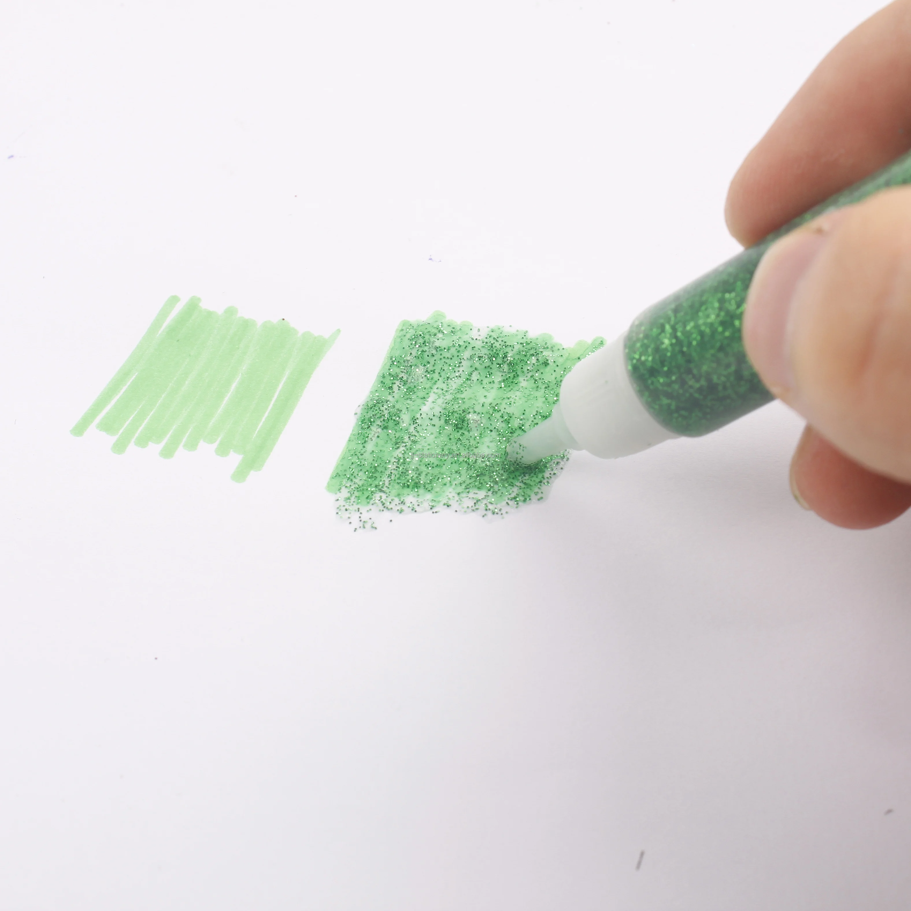 Wholesale Non-Toxic School Glitter Glue 10PCS SET For Kids Hand Crafting Eco-Friendly Paper Wood Craft Colour All Purpose Glue