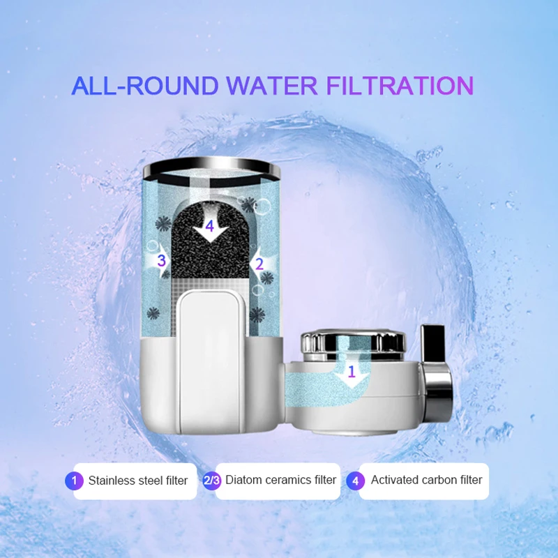 Новый маленький кухонный кран для раковины ванной комнаты purificador de agua фильтр воды очистки очиститель