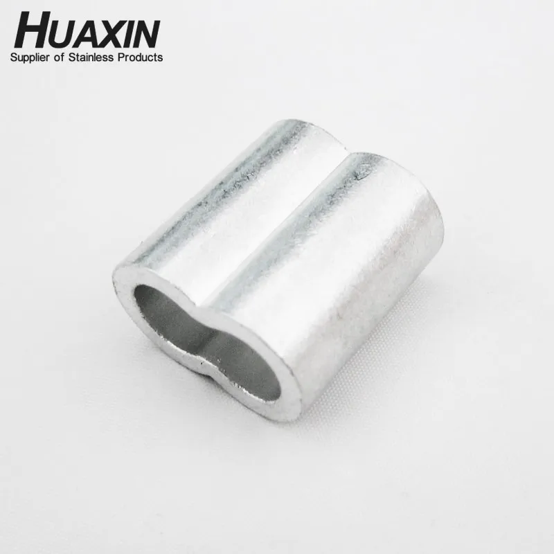1.5mm Aluminum Crimping Loop Sleeve for Wire Rope Cable Ferrule 100pcs/pack