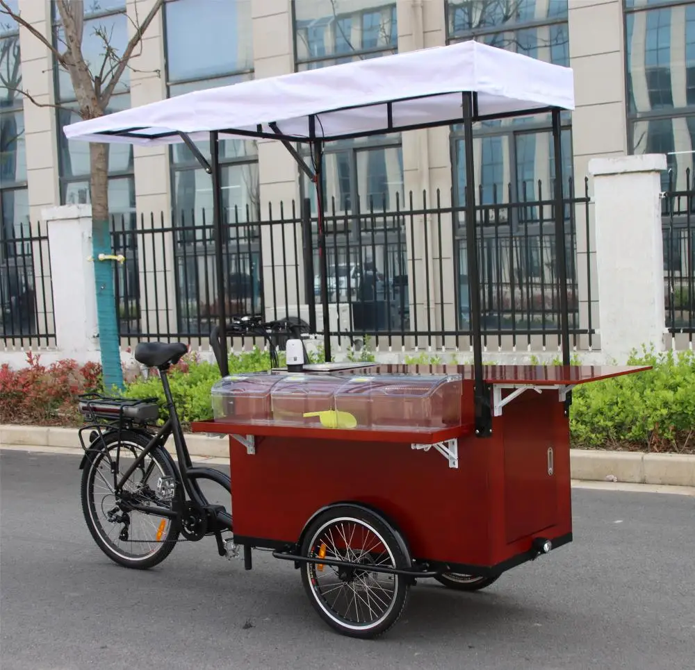 Food Beverage Factory Mobile Coffee Cart Bike Food Cart
