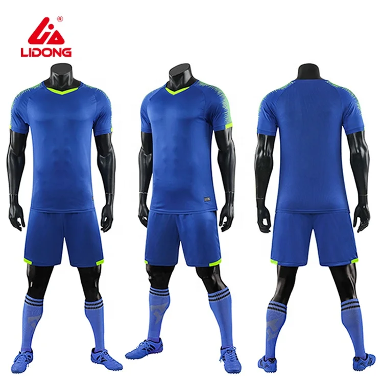 2021 High Quality Factory Supply Cheap Custom Sports Uniform Jerseys  Soccer Jersey Kids