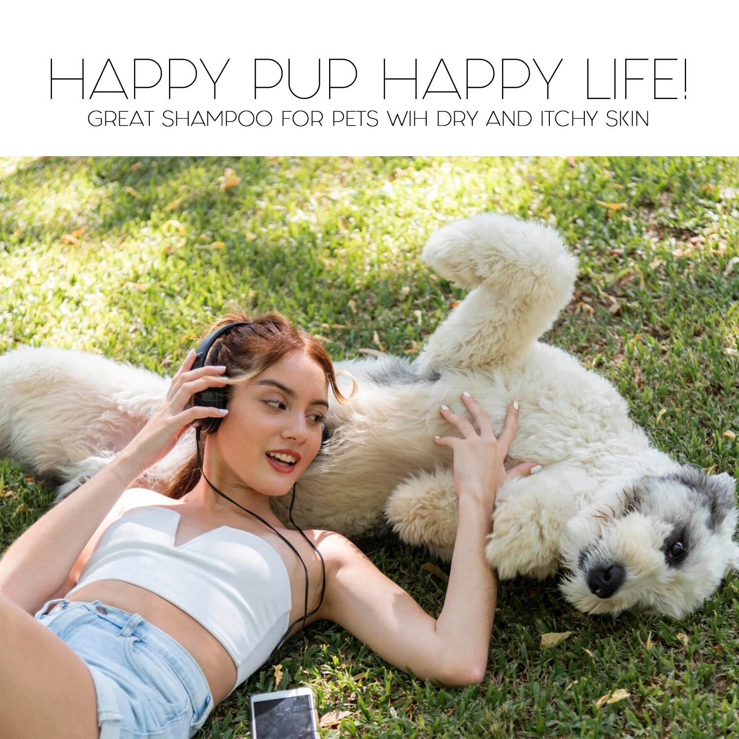 Custom Logo Natural Oatmeal Anti Itch Grooming Pet Shampoo Organic Smelly Puppy Dog Cat Wash Shampoo