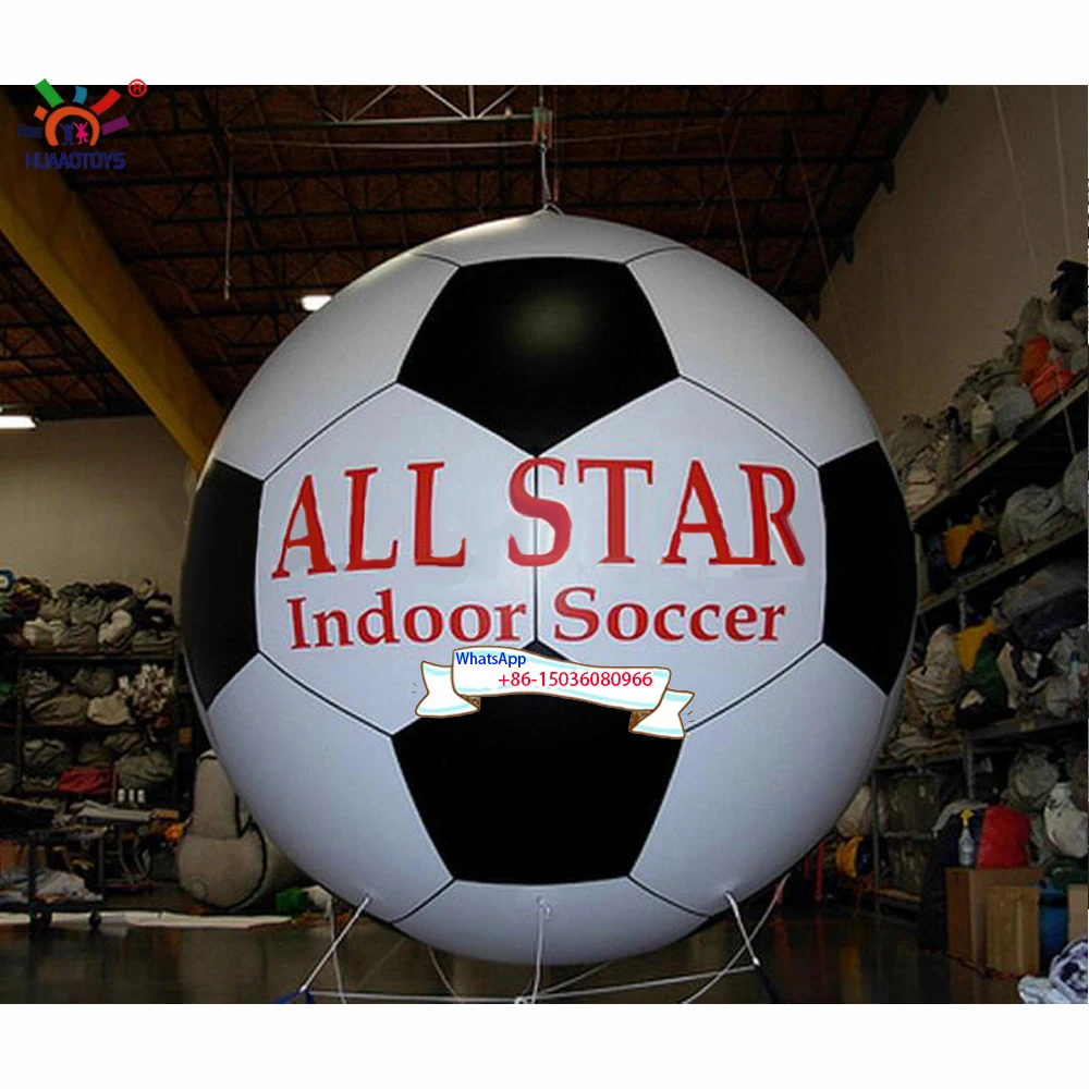 2m/2.5m/3m/4m Inflatable Advertising Helium Sky Balloon Blimp With Print