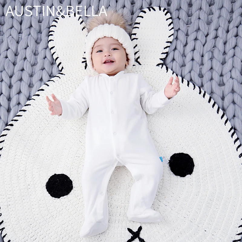 Manufacturer custom boutique style velour baby clothes custom logo baby romper velvet verified suppliers designers custom label