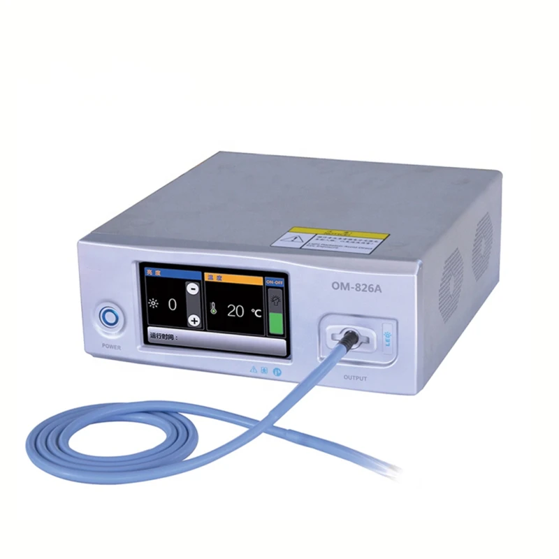 100w Medical LED Cold Light source endoscope with Universal optical fiber interface
