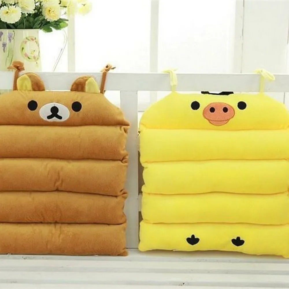 New Chair Cushion Pillow Plush Toys For Baby Floor Seat Pad Dog Lamb Puppy Tiger Claw Rabbit Octopus Giraffe Monster Gifts