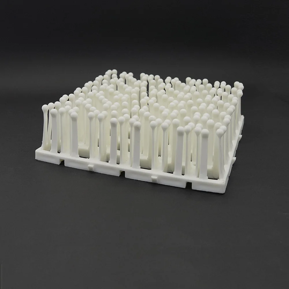 High Quality White Needle Mushroom Brush Outdoor Sports Easily Spliced Skiing Teaching Artificial Dry Snow Ski Slopes