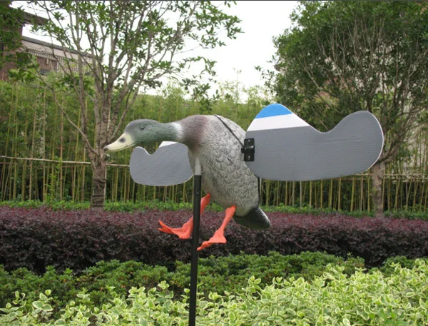  Plastic Fly Hunting Shooting Mallard 3D Duck Decoy Electric Flying