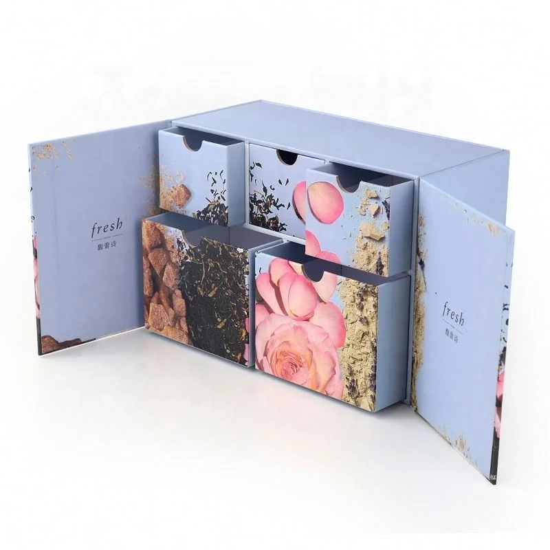 Box Manufacturer Cardboard Holiday Christmas Gift Boxes Custom Advent Calendar Packaging Box