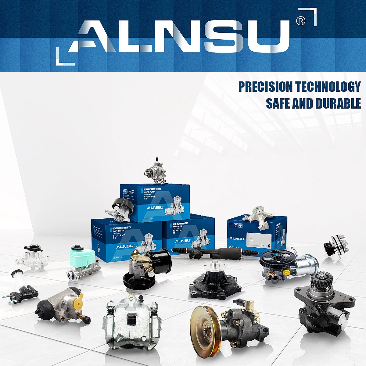 ALNSU Top Quality and factory price Steering Rack LHD 53620-TBY-H12 For Honda CV6