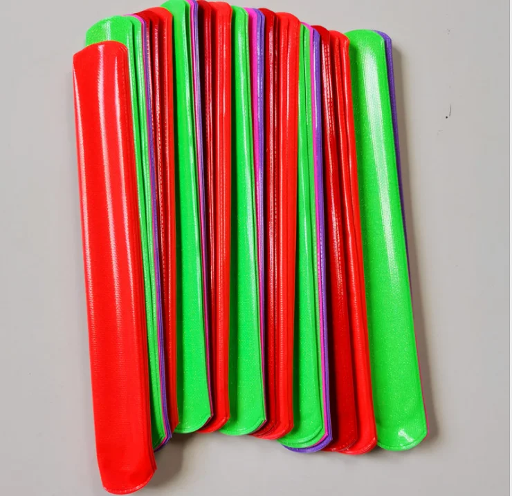 China supplier cheap plastic reflective arm band with custom logo