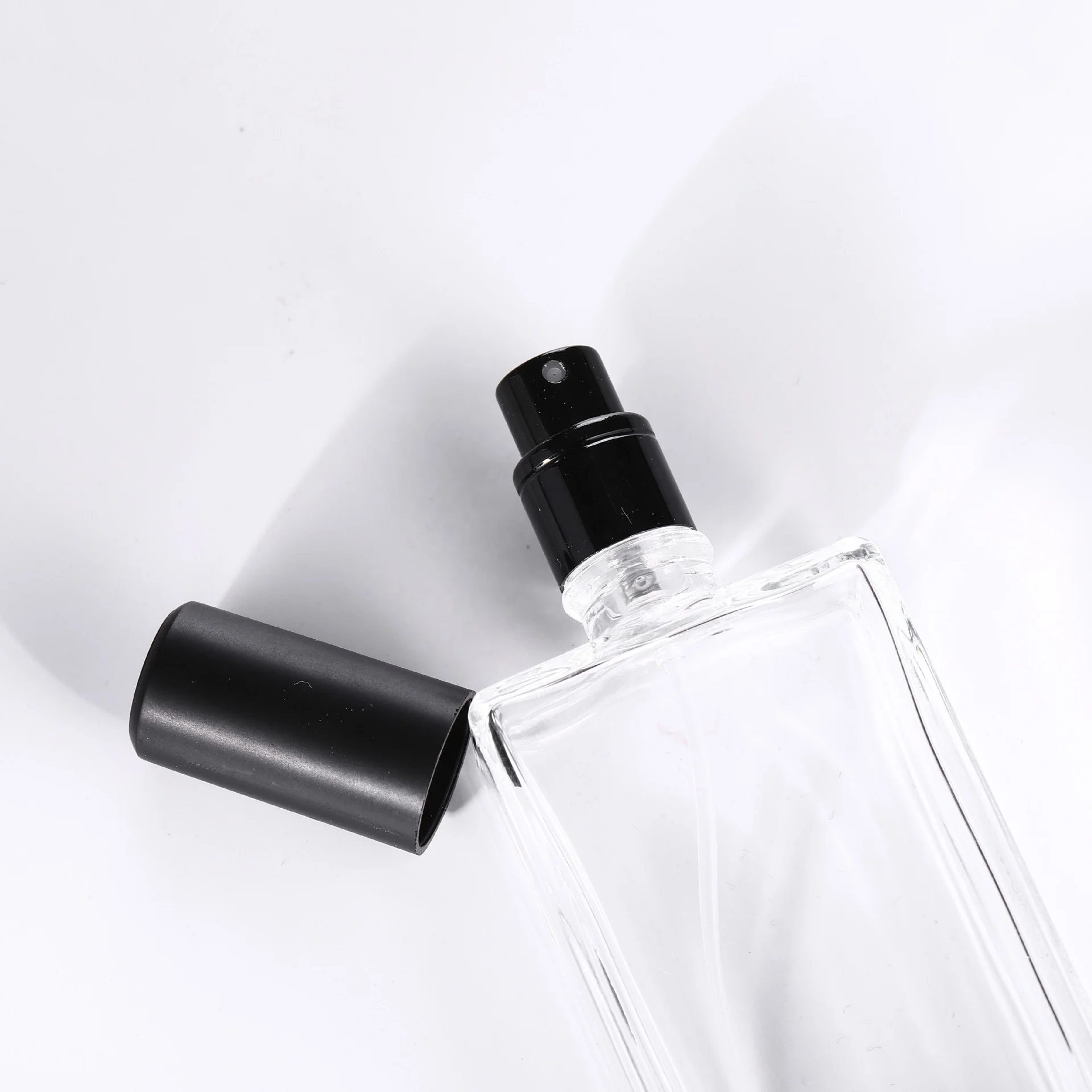 50ML upscale separately packing fragrance oil bottles portable perfume spray glass empty bottle
