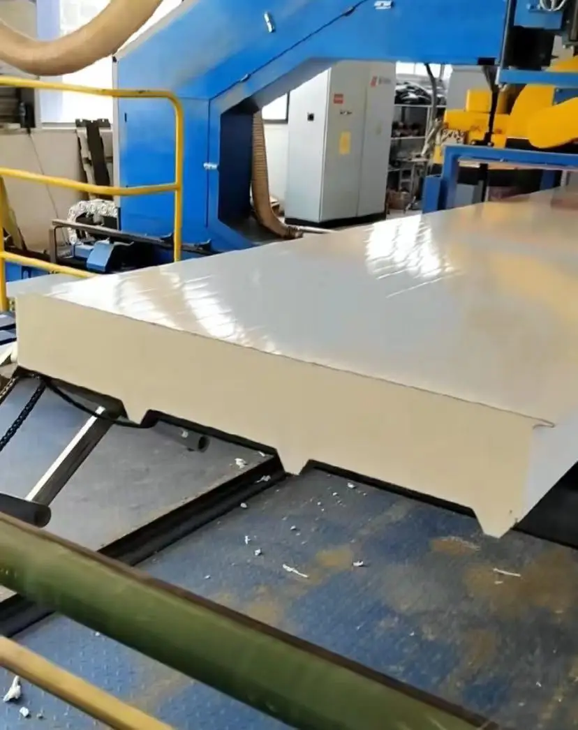 PUR/PU/PIR/Puf Polyurethane Foam Insulation/Insulated Sandwich Wall and Roof Panels for Prefabricated Houses