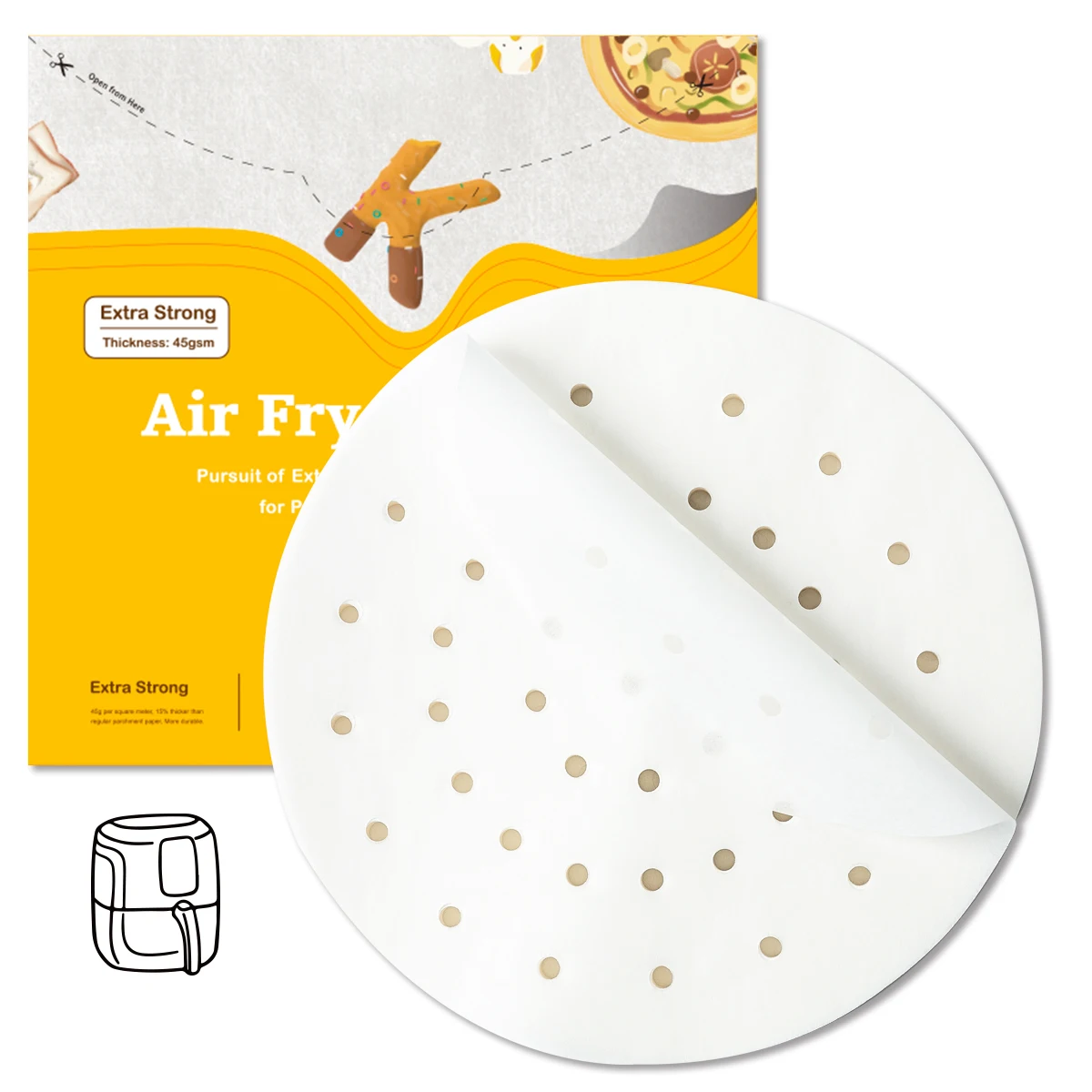 Высокая эффективность легко отделить вкладыши бамбуковой пароварки отпаривания бумага бумажной упаковки