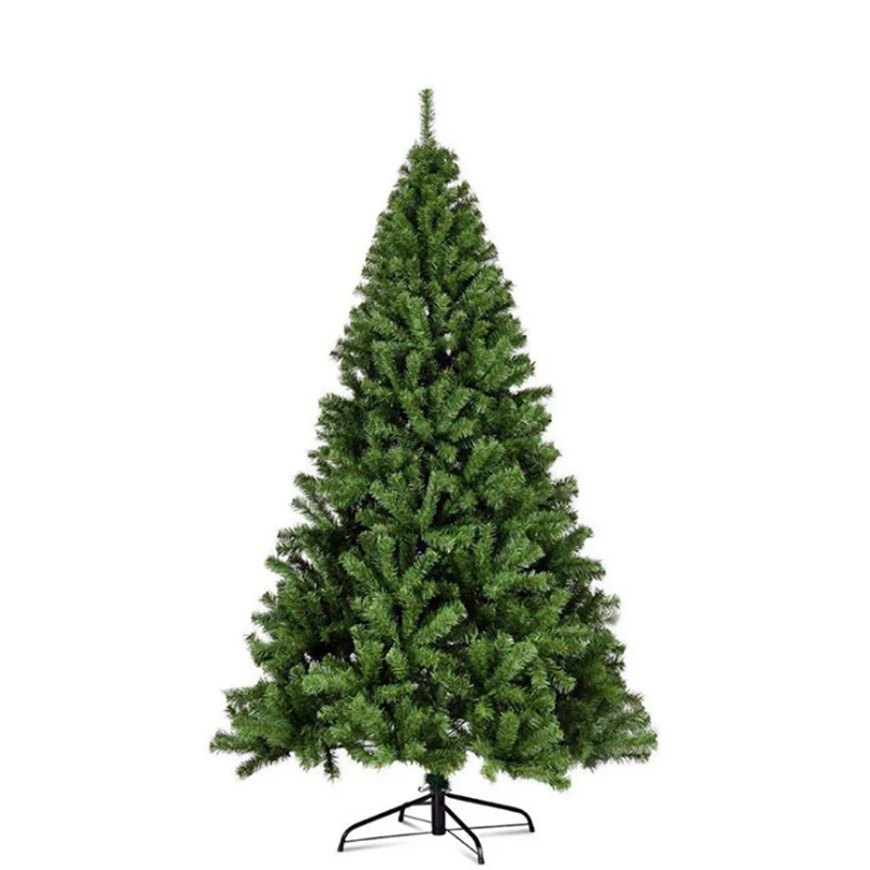 Лидер продаж 2021, более плотные листья из ПВХ, точечная Рождественская елка 1,5 м, 1,8 м, Рождественская елка, большая оптовая продажа, белая Рождественская елка с распылением (1600390335431)