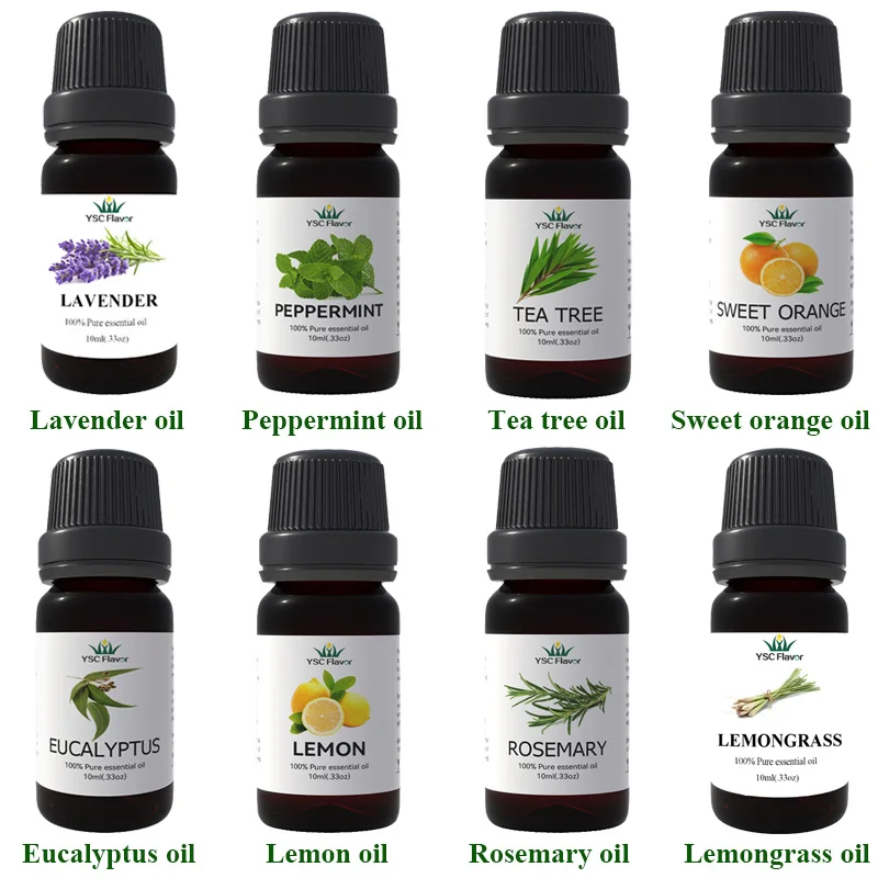 Aromatherapy Essential Oil for Sleep Stress Muscle Relief Energy Health Pure Essential Oil Set With Customized Packing