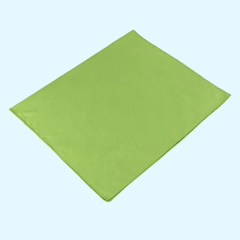 Portable Strong water absorption and Quick-dry Plain Dyed Microfiber Beach Towel Mat for sport