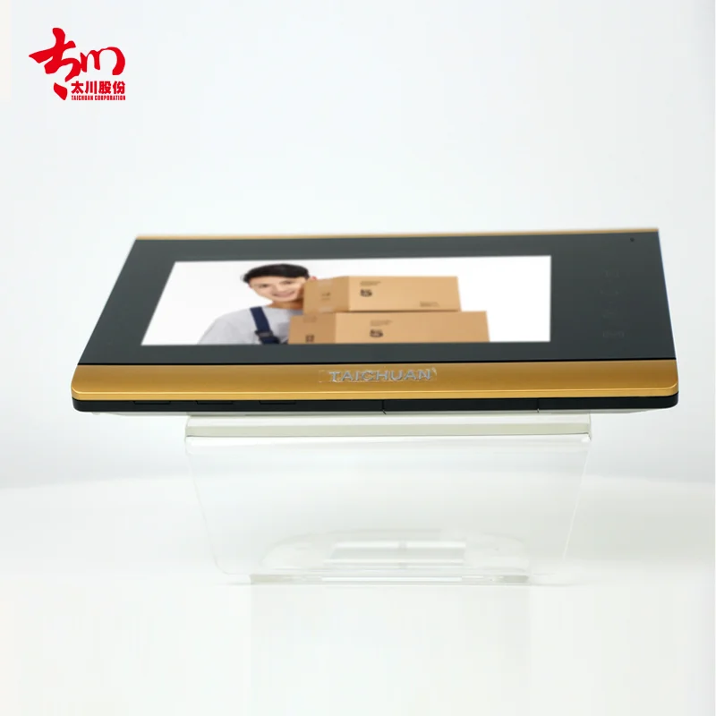 Простота установки 7 дюймов TFT LCD экран для квартир видео домофон