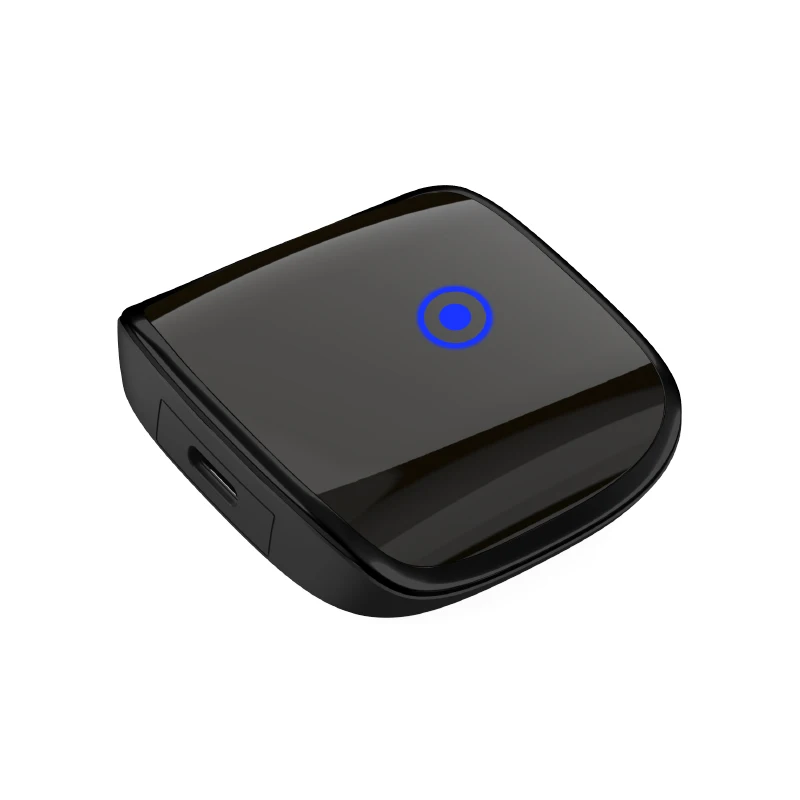 Portable mini carplay box is compatible with 98% of vehicle models supports wireless carplay with Android Auto new color scheme