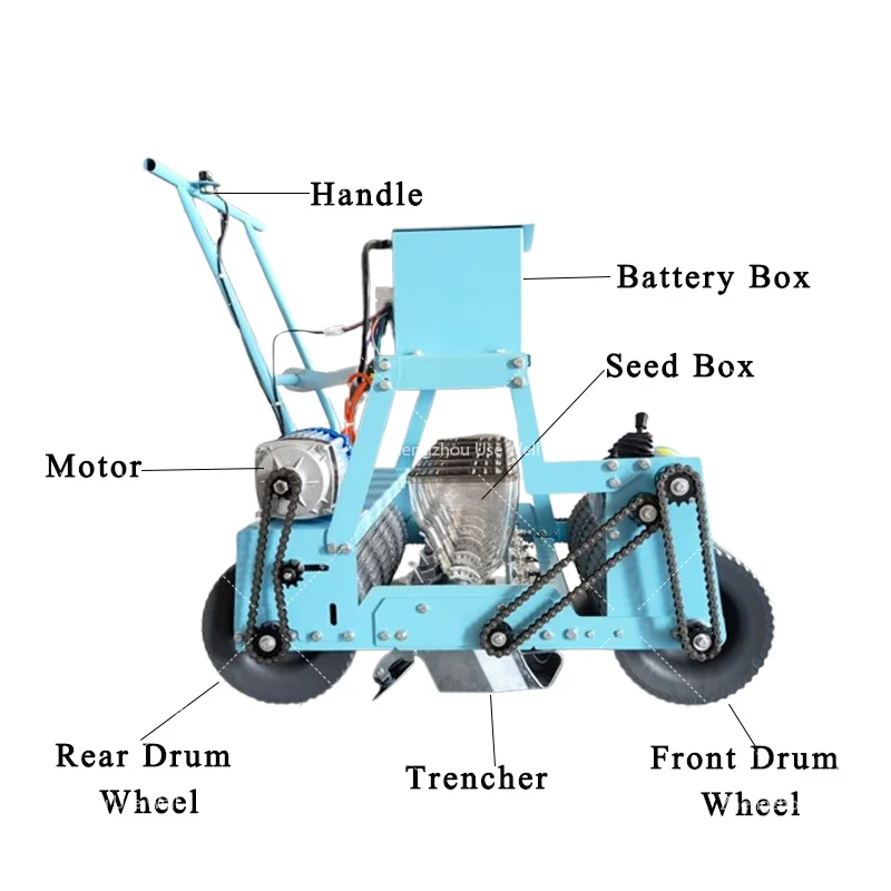 Hot Selling 4 5 6 7 8 Rows Electric Vegetable Seed Sowing Planter Onion Carrot Planter Precision Seeder Machine