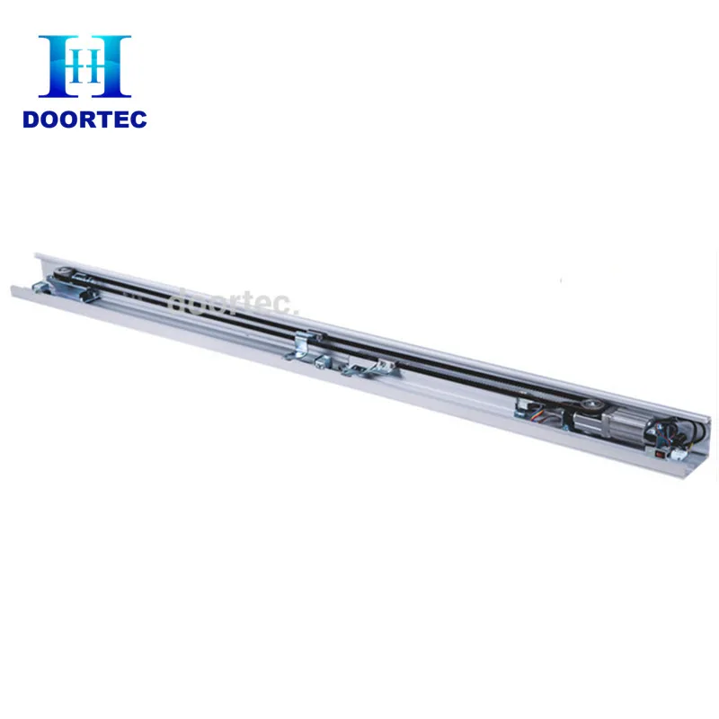 Doortec standard type automatic door glass sliding door operator with sensor 55w motor door opener system  mechanism HH130