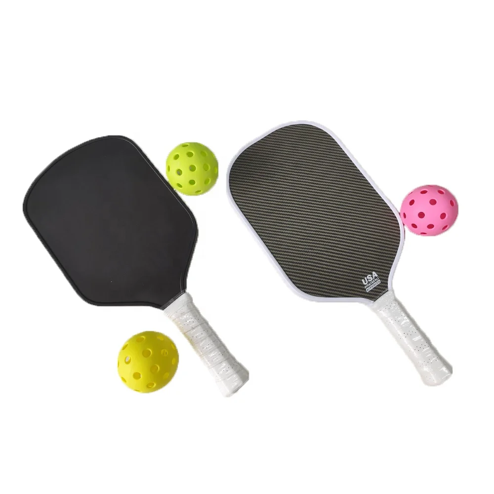 Usapa Approved Fiberglass Surface Pickleball Set with Pickleball Rackets Pickle Ball Paddle Set for Men Women