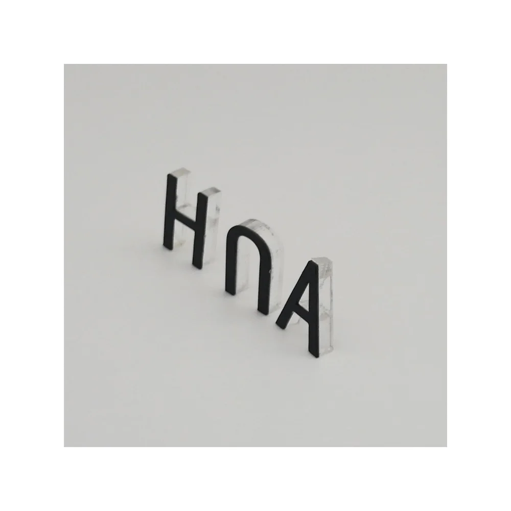 Good quality acrylic word signboard background wall three-dimensional character billboard