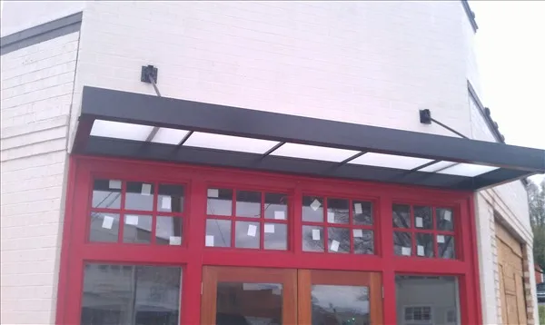 Потолочный алюминиевый навес для окна Lianhong, поддержка жалюзи, защита от солнца на крыше, Солнцезащитный навес