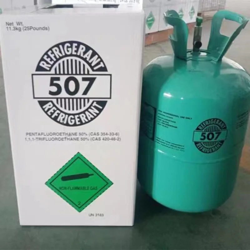 Refrigerant gas r410a r507 factory  refrigerant cheap price