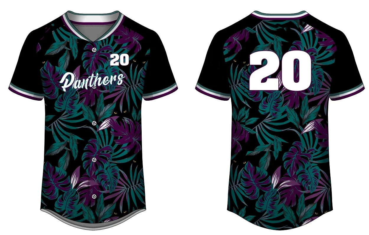 Vintage black baseball jersey with red lining wholesale