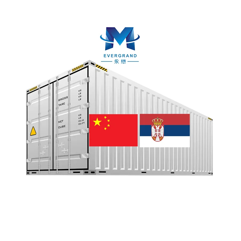 Top 10 professional freight forwarder sea shipping LCL containers service from china to Belgrade Serbia door to door