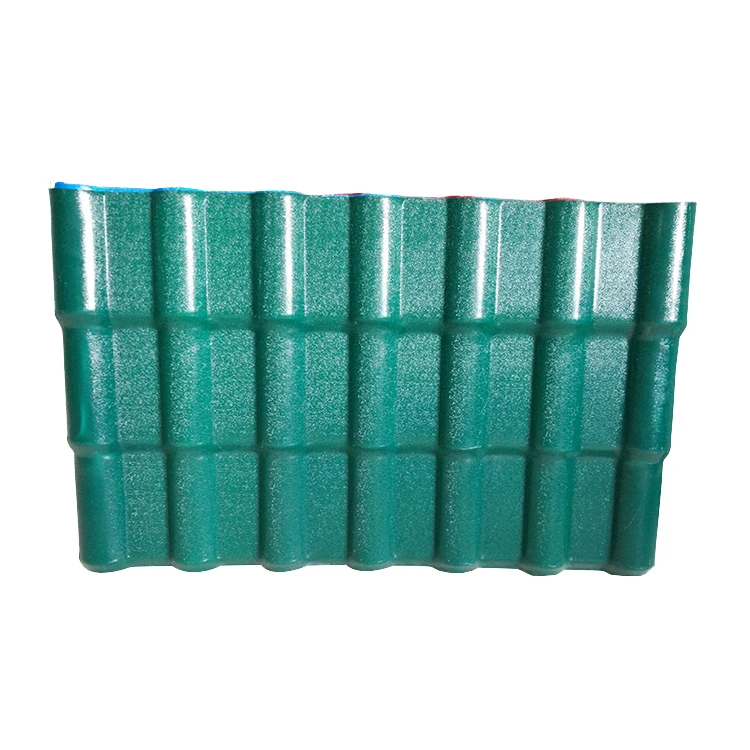 Fireproof waterproof 1050mm ASA PVC Spanish bamboo roof tile roof sheet for traditional building construction