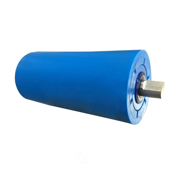 Idler Roller With Uhmw-pe Tapered Conveyor Rollers Wholesale High Speed Polymer Hdpe Conveyor Rollers