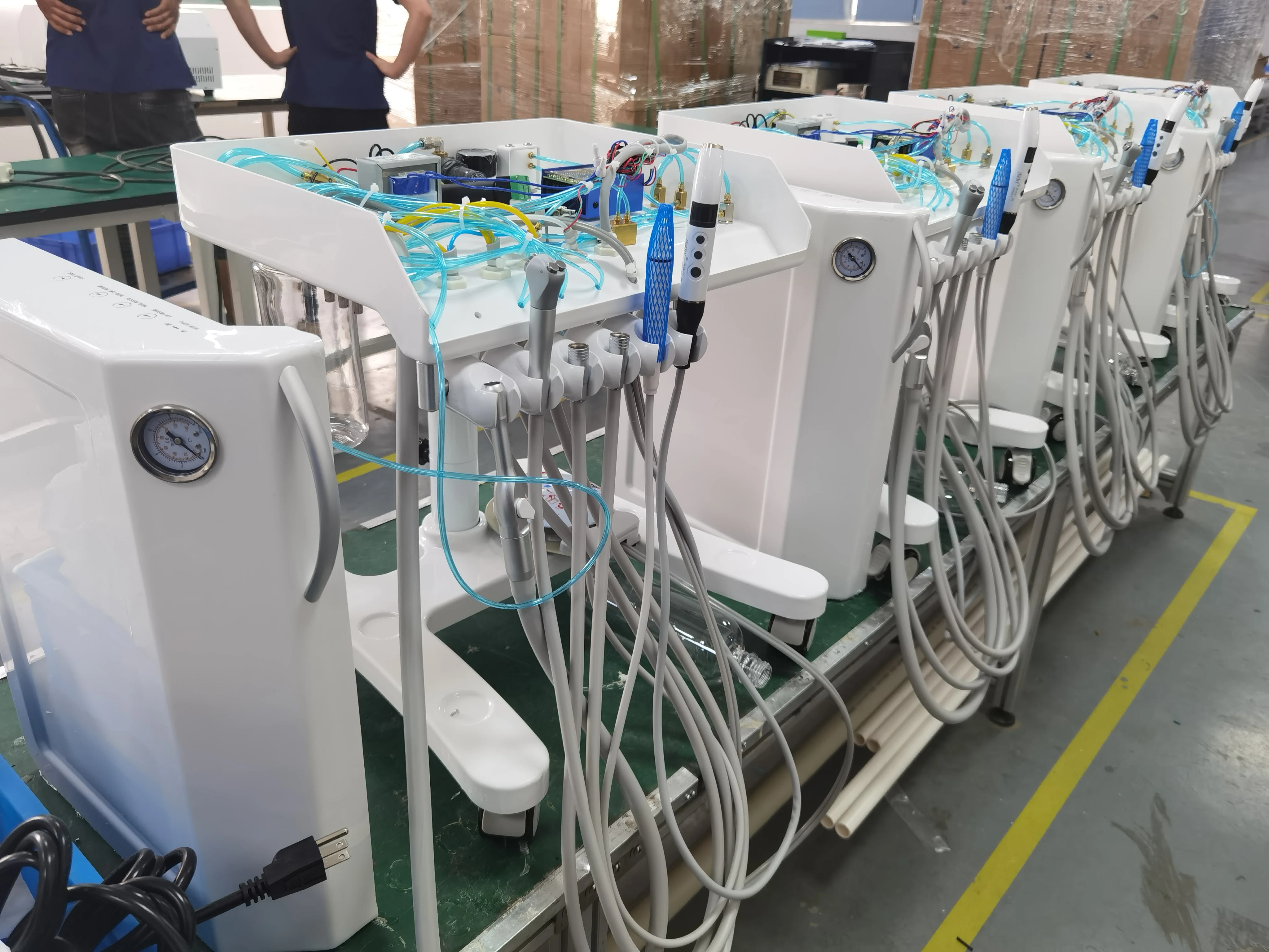 MT Medical  Hospital Mobile Dental Machine Portable Mini Dental Delivery Cart Dental Portable Units Machine for Clinic