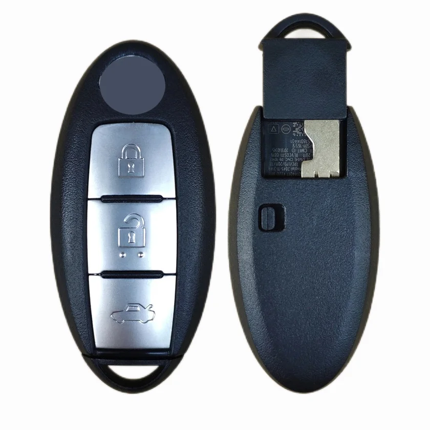 Car Key Case For NIssan  Series High Quality 3-buttons Key Blank Flip Car Class Remote Key