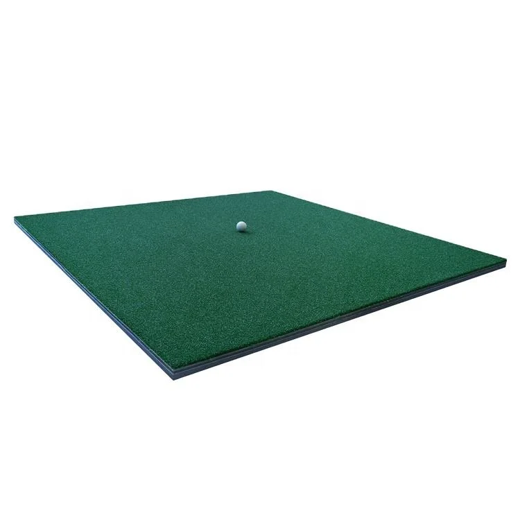 High Quality Custom Indoor Outdoor 3D Golf Mat Golf Practice Mat Golf Driving Range Hitting Mat