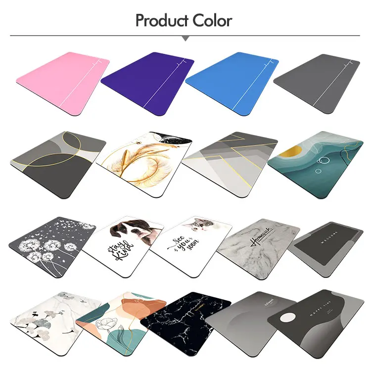 The Most Popular Wholesale Manufacture Non Slip Bath Mat Microfiber Memory Foam Bath Mats For Bathroom