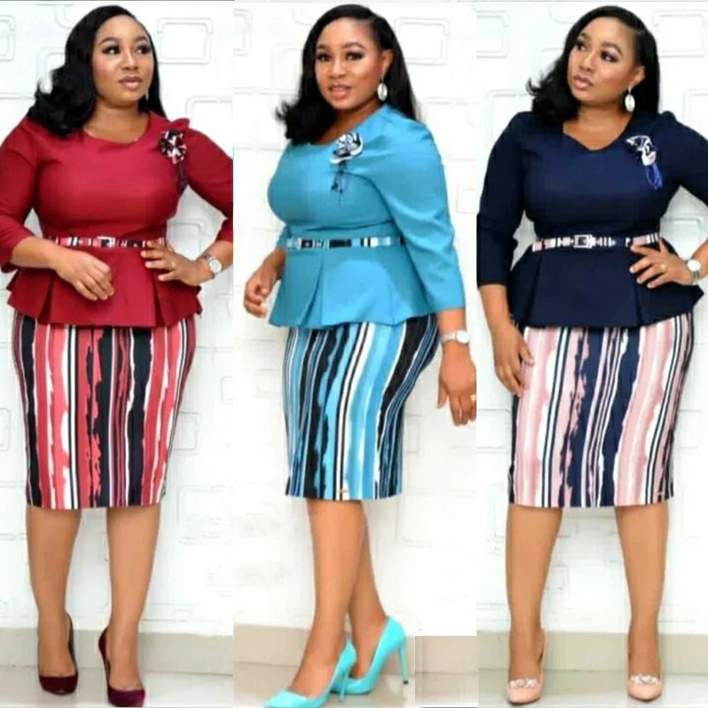 2XL-6XL Wholesale Dress For African Women Elegant Women Dress Plus Size Dresses For Fat Women
