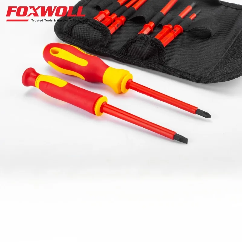 10-Piece Interchangeable Bits Insulated Multi-Function Screwdriver Set