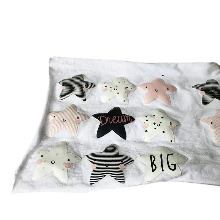 Custom Quality Puff Kids 3d Stickers 3D Effect Thermal Transfer Stickers Vinil Textilessheet Heat Transfer Printing for T-shirts