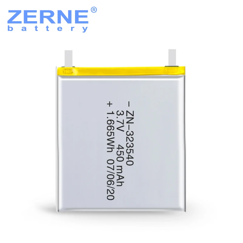 Custom Rechargeable 3.7V 450Mah 135Mah 1500Mah 1600Mah 2500Mah 2900Mah Li-Polymer Li Po Lithium Polymer Battery