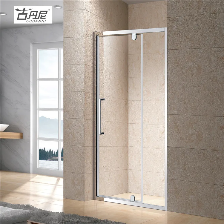 Bathroom shower cabin prefab tempered glass sliding shower room