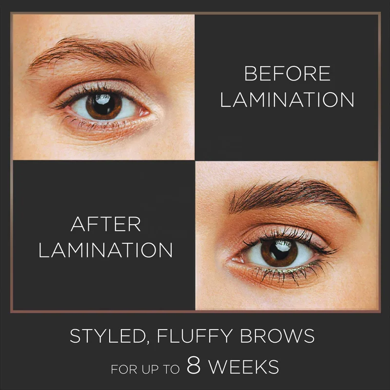 Bomb professional keratin based brow lamination kit with tool sodium bromate free customization supplied