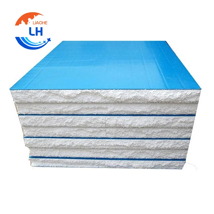 Precast concrete sip wall panel 40mm eps foam insulated panels roof sandwich panel