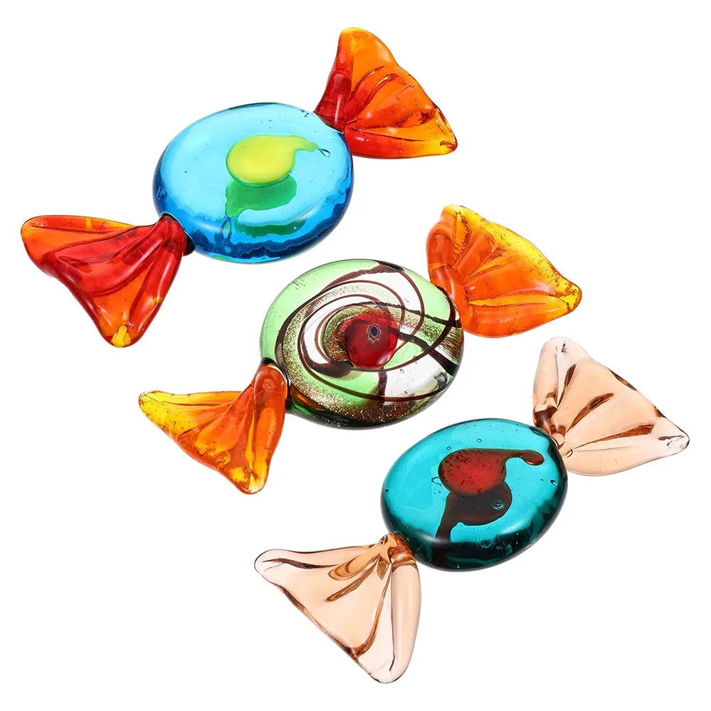 High Quality Mixed Design Miniature Murano Glass candy Figurine Wholesale