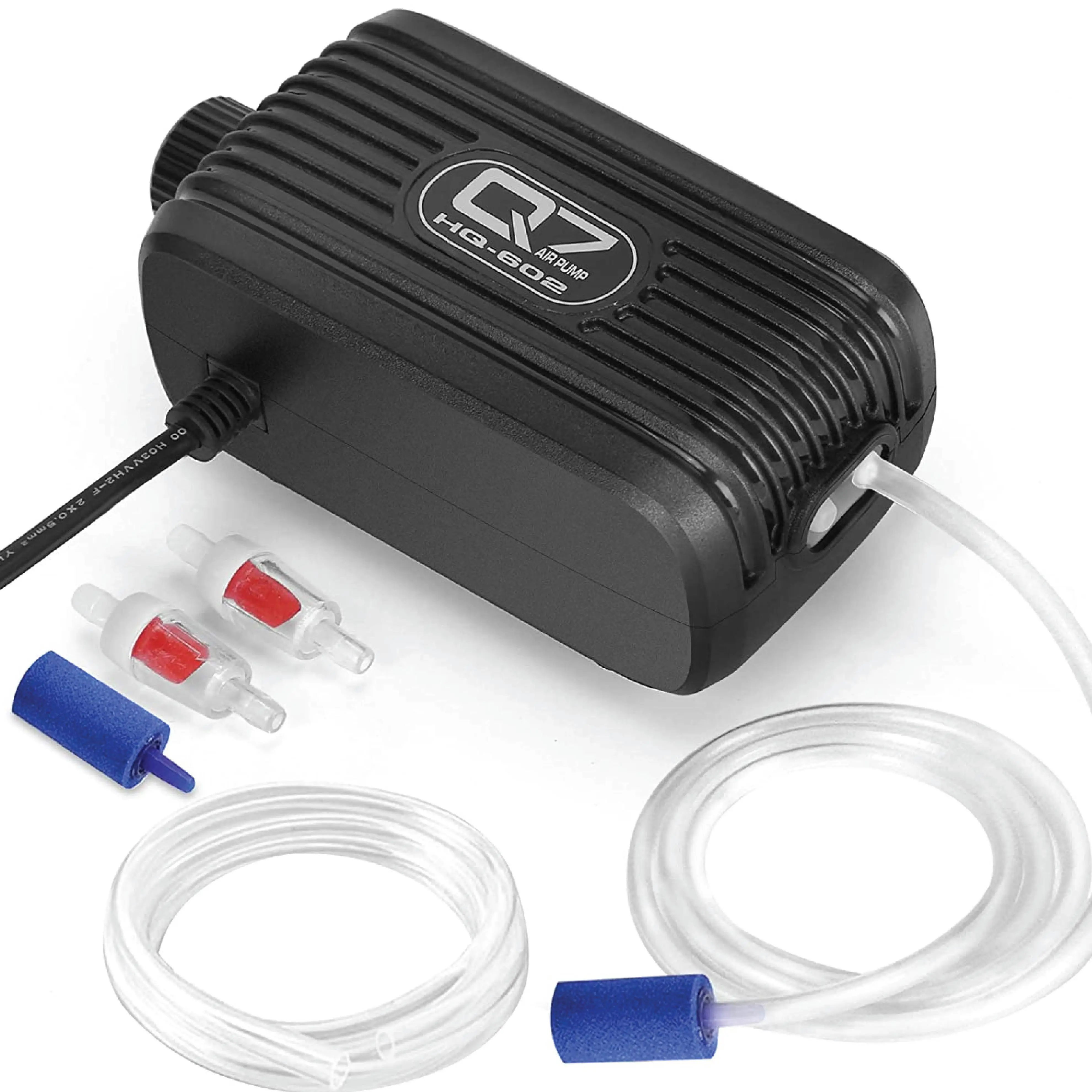 Электрический автомобильный воздушный компрессор, Электрический бесшумный аквариумный двойной воздушный насос