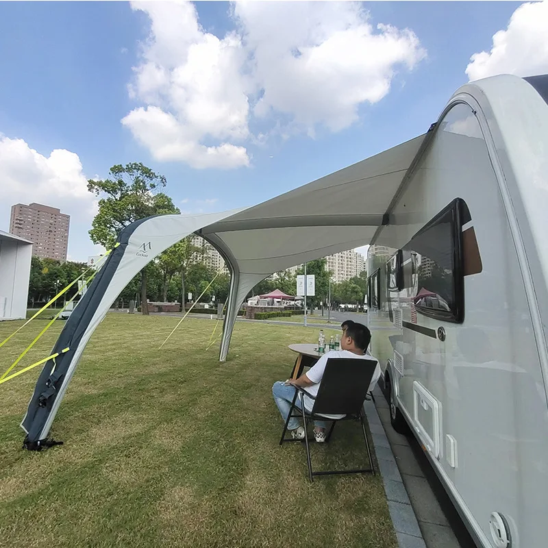 Outdoor Awning Camping RV Side Tent Multi-functional Trailer Large Inflatable RV Tent