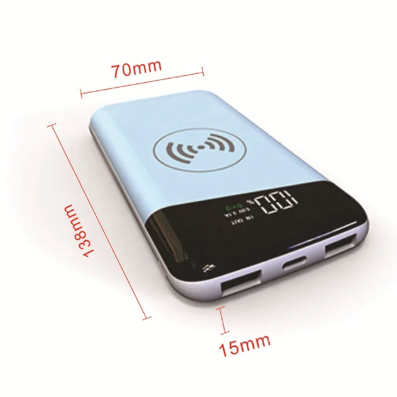 Wireless powerbank 20000mAh Fast Charging Portable For Phone External Battery