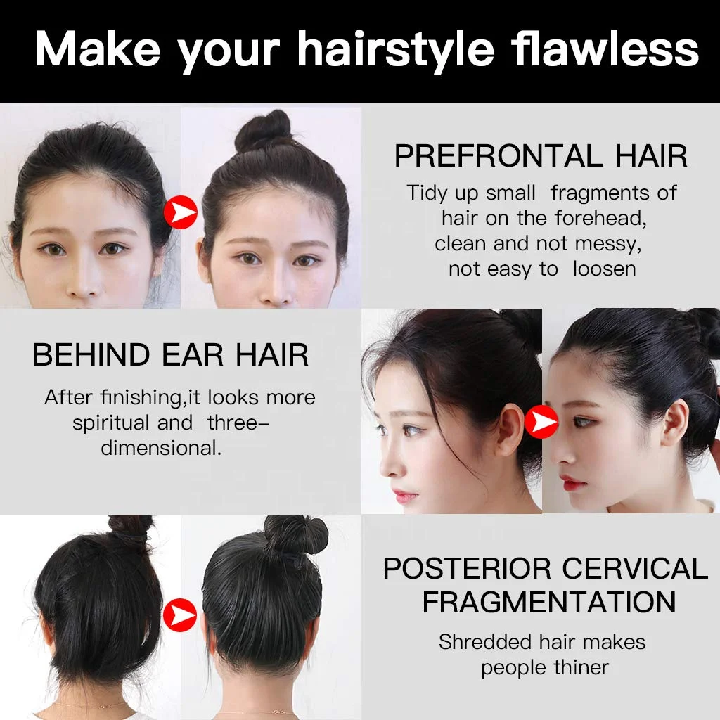 Wholesale OEM private label ingredient edge control hair slick Vegan broken hair styling stick hair finish