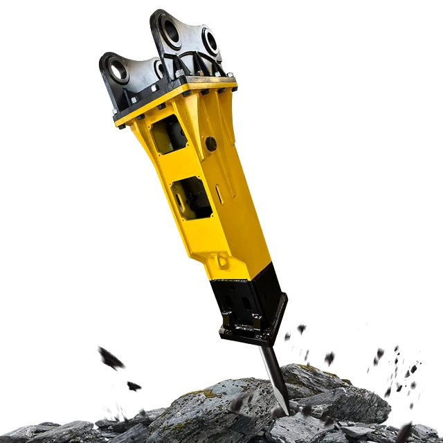 Yantai Price SB70 81N Silenced Type Box Type Hydraulic Rock Breaker Hammer Jack Hammer for 16 17 18 19 20 21 ton Excavator